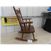Image 1 : Childrens Wood Rocking Chair 