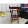 Image 2 : Childrens Wood Rocking Chair 