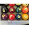 Image 2 : Set of Pool Table Balls 