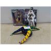 Image 1 : New 2 Halloween Costumes: Fancy Jester Size M/L , Mardi Gras Miss 1 Size 