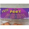 Image 2 : 3 Pairs of New Feet Halloween Decorations 