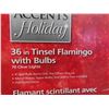 Image 2 : 36'' Tinsel Flamingo with Bulbs, Blisslights Spright Landscape Laser 