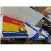 Image 1 : 2 Flags Nova Scotia and New Brunswick 48'' x 28'' , 68'' x 34'' 