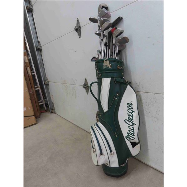 20 Right Handed Golf Clubs with Bag and Poly Carrier 
