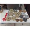 Image 1 : Plastic and Steel Weights , Dumbell Bars , Clamps , Plus 