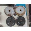 Image 3 : Plastic and Steel Weights , Dumbell Bars , Clamps , Plus 