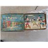 Image 2 : Walt Disney Vintage Puzzle with Box , 2 Glass Chimneys , Manual Drill