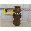 Image 2 : Ceramic Tiki Totem Pole 22 1/2'' Tall 
