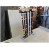 Image 8 : Basketball Hoop , Crocket Set No Balls, 2pce Cue with Case 