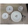Image 8 : 20pce Set Belcrest Royal Bavarian China , 20pce Set Flatware 