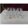 Image 8 : 20 Small + 4 Large Wine Glasses, 11 Swamp Water Glasses, Coasters, 