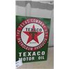 Image 2 : 3 Modern Metal Signs : Texaco, Stays in Garage Slogan, Auto Racer 12'' x 16'' 