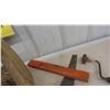 Image 8 : Wood Carpenters Box Labelled Sargent Electric, Tools: Hammers, Saws,  