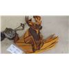 Image 2 : Decanter, Wood Carved Deer , Inuit Display , Picture 