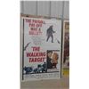 Image 2 : 2 Vintage Movie Posters 26'' x 41'' : 1960 The Walking Target, 1956 