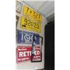 Image 2 : 19 Manitoba License Plates - Old , Modern , Some Slogans 