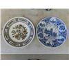 Image 2 : 3 Decorative Plates , 2 Red River Carts , Cow Bank , Wood Treasure