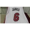 Image 8 : Lebron James Miami Heat Basketball Jersey 