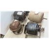Image 2 : 6 Electric Motors 1/3HP & 1/2HP