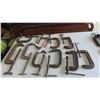 Image 1 : 10 C Clamps 7'' Tall 