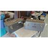 Image 1 : Craftsman 2 Metal Tool Boxes Full of Reel to Reels 9'' x 8 1/2'' x