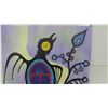 Image 2 : Original First Nations Oil Painting on Stretched Canvas 24'' x 30'' Vivid Colours