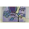 Image 3 : Original First Nations Oil Painting on Stretched Canvas 24'' x 30'' Vivid Colours