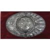 Image 2 : Large Pewter Sun Moon Stars Serving Platter 19'' Across 