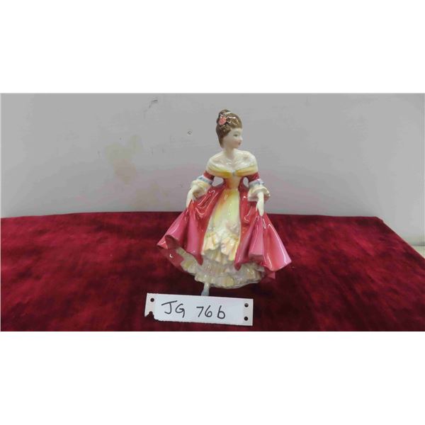 Royal Doulton ''Southern Belle'' N.H. 2229 1957,  8 1/4'' Tall 