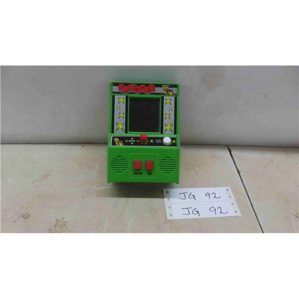 Frogger Hand Held Battery Operated Arcade Video Game - Working