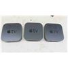 Image 2 : 3 Apple TV Streaming Boxes with 1 Remote 