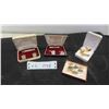 Image 1 : 4 Sets of Vintage Cuff Links , Tie Clips, Includes 2 Sets with Uniroyal Markings