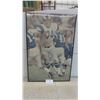 Image 1 : Poster Merlin Olson Framed Picture 24'' x 36'' 