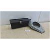 Image 1 : Metal Mail Box 16'' x 3'' x 7'', Vintage Bed Pan 