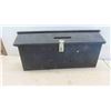 Image 2 : Metal Mail Box 16'' x 3'' x 7'', Vintage Bed Pan 