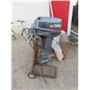 Image 1 : Yamaha 20 HP Outboard on Rolling Stand