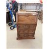 Image 1 : Secretary Desk 3 Drawer Dresser Combo 41'' x 27'' x 16'' 