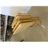 Image 2 : Set of 4 Wood TV Tables with Rack Stand 