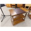 Image 2 : 2 Oak 3 Tier Stands 24'' x 16'' x 26'' 