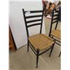 Image 2 : 2 Ladder Back Style Chairs 