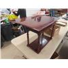 Image 2 : Game Table with Fold Out Top 17'' x 26'' x 12'' (Extended) 17'' x 