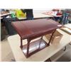 Image 4 : Game Table with Fold Out Top 17'' x 26'' x 12'' (Extended) 17'' x 