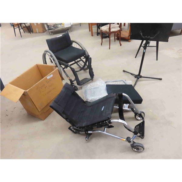2 Innovation Sports Wheel Chairs - Partially Unassembled, Parts 