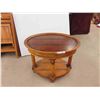 Image 1 : Oval End Table 24'' x 23'' x 30'' 