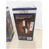 Image 2 : 3 New Luteo Outdoor LED Cylinder Scone Lights 