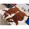 Image 1 : Cow Hide Rug Approx. 80'' x 84'' 