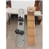 Image 1 : Liquid Exixieriso Snowboard , Torpedo Wood Toboggan 60'' 