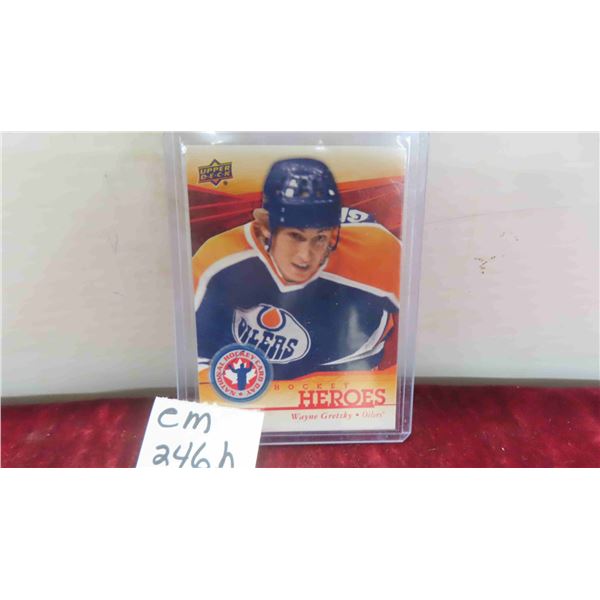 Wayne Gretzky Edmonton Oilers Card