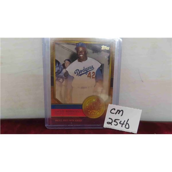 Jackie Robinson Baseball Card