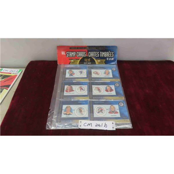 NHL Stamp Cards